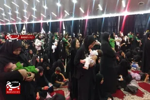 همایش بزرگ حضرت علی اصغر(ع) در مصلای نهاوند برگزار شد
