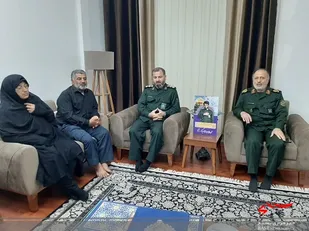 اعلام خبر بازگشت پیکرمطهر شهید مدافع حرم سعید کمالی به خانواده شهید