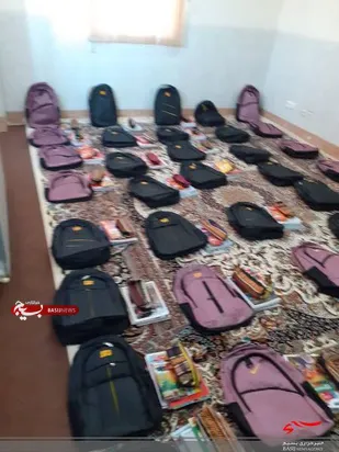 توزیع 595 بسته لوازم التحریر در بین دانش آموزان محروم شهرستان