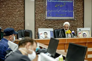 نشست خبری حجت&zwnj;الاسلام&zwnj; و المسلمین حاجی&zwnj;صادقی