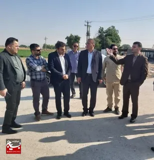 ورود دادستان اندیمشک برای رفع مشکل جاده بهشت&zwnj;زهرای کوی لور