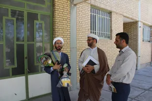 سرکشی مسئول نظام صالحین بسیج دانش آموزی استان از طرح تابستانه در شاهرود