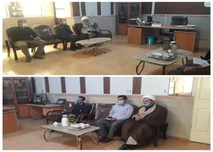 بازدیدنماینده ولی فقیه سپاه امیر المومنین علیه السلام استان ازدرمانگاه بقیة الله دهلران