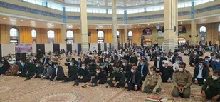 مراسم یوم الله ۱۳ آبان در مصلی امام خمینی(ره) ایلام