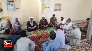 برگزاری نشست سیاسی در بخش چانف شهرستان نیکشهر به مناسبت هفته دفاع مقدس
