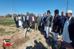 افتتاح ۸ طرح آب و خاک در شهرستان زاهدان