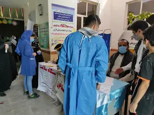 ارائه خدمات درمانی سپاه مسجدسلیمان در مناطق محروم