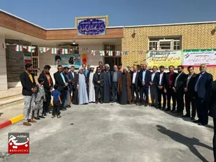 افتتاح ۲ مدرسه روستایی در هویزه