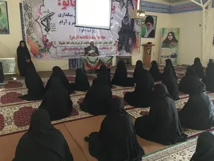برگزاری جلسه عفاف و حجاب در  شهرستان ثلاث