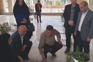 تجدید میثاق با شهداء در گناوه