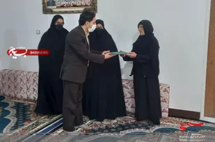 سرکشی به خانواده شهدای سلسله به روایت تصویر
