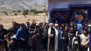 افتتاح مسجد بین راهی حضرت امیرالمؤمنین (ع) در منطقه بازفت