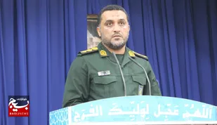 نوحه&zwnj;خوانی فرمانده سپاه دیّر در عزای سید محرومان