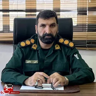 دعوت فرمانده سپاه شهرستان راسک برای شرکت در راهپیمایی ۲۲بهمن