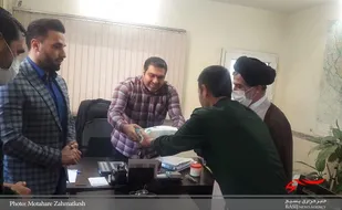 تجلیل نمایندگی ولی فقیه در بسیج اقشار قم از ایثارگر عرصه دفاع مقدس و جهاد اقتصادی
