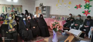 افتتاح کتابخانه درخانه قرآن روستای هارونی