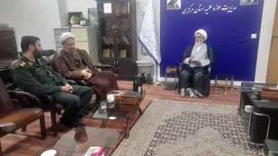 نشست هماهنگی رزمایش &laquo;جان&zwnj;فدای ایران&raquo; با حضور فرمانده سپاه ناحیه اراک و مدیریت حوزه علمیه استان مرکزی برگزار شد