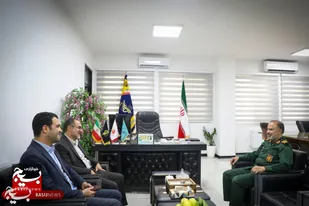 دیدار مدیران دستگاه&zwnj;های اجرایی مازندران با فرمانده سپاه کربلا