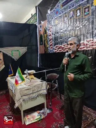 مراسم خاطره گویی از دوران دفاع مقدس درپایگاه مقاومت بسیج کربلا شهراهرم برگزار شد