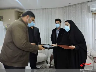 مرحله پنجم تکریم مدافعان سلامت کوی میرعلمدار شهر بوشهر
