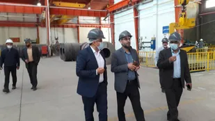 بازدید میدانی از چند واحد صنعتی در شهرک صنعتی شباب در شهرستان چرداول ایلام