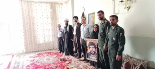 دیدار با خانواده معظم شهید والامقام علمدار اسماعیلی در لردگان