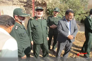 بازدید سردار مجیدی از اجرای طرح جهاد همبستگی ملی فامنین