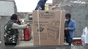 اهدا ۵ سری جهیزیه در طرح لبخند نو عروس در منطقه کلاته خیج+ تصاویر