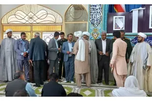 تجلیل از خانواده های معظم شهدا و جانبازان در زهک