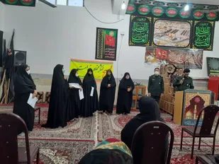 تقدیر و تشکر از خواهرانی که در طرح محله محور شهید سلیمانی حضور داشتند