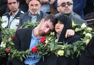 مراسم استقبال از خانواده شهید خان احمدی