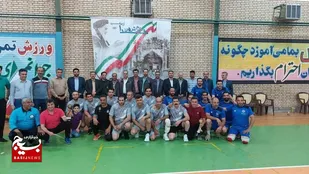 پایان مسابقات والیبال جام سوم خرداد بسیج ادارات شاهرود+ تصاویر
