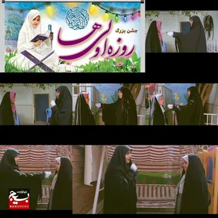 مصاحبه تصویری با دختران روزه اولی شهرستان ایذه + فیلم