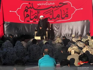 برگزاری مراسم عزاداری روز پنجم  وششم محرم در سپاه انصارالمهدی (عج)استان زنجان