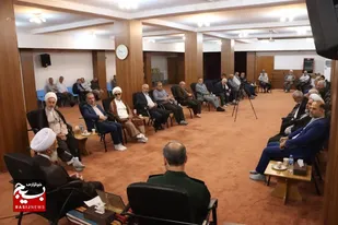 دیدار جمعی از وابستگان (بازنشستگان) سپاه کربلا با نماینده ولی فقیه در مازندران