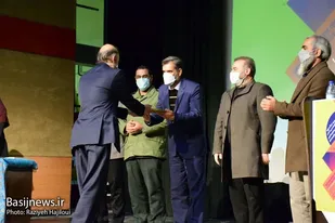 آئین افتتاحیه چهاردهمین جشنواره هنرهای تجسمی فجر در همدان
