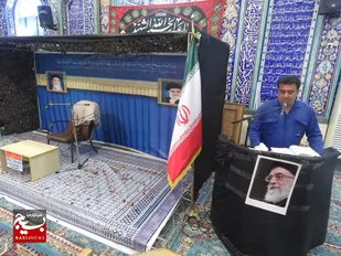 همزمان با آیین تشییع رهبر شهید ایران؛ محفل باشکوه انس با قرآن در خارگ برگزار شد