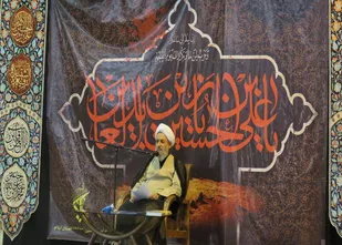 مراسم سوگواری کارکنان سپاه امیرالمؤمنین(ع) استان ایلام در سالروز شهادت امام سجاد(ع)