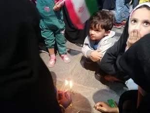 همدردی کودکان یزدی با کودکان فلسطینی ...