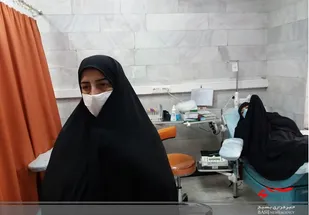 اقدام بی نظیر بانوان بسیجی تبریز در اهدای خون به نیازمندان