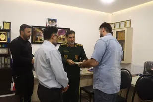 تقدیر سرهنگ رحمانی از اصحاب رسانه استان گلستان بمناسبت روز خبرنگار