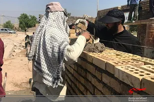 ساخت 10 خانه برای نیازمندان به همت گروه جهادی انصارالمهدی کرج