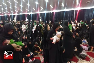 همایش بزرگ حضرت علی اصغر(ع) در مصلای نهاوند برگزار شد