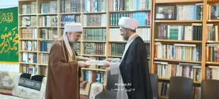دیدار مسئول دفتر نمایندگی، ولی فقیه در سپاه بیت المقدس کردستان با  منتخب مردم کردستان در مجلس خبرگان رهبری&zwnj;