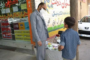 تجلیل از کودکان کار شاهرود در روز جهانی مبارزه با کار کودکان