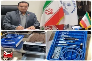 انجام پیشرفته ترین اعمال جراحی مغزی در بیمارستان خاتم الانبیاء (ص) زاهدان با نصب و راه اندازی یک دستگاه کرانیوتوم مغزی پیشرفته