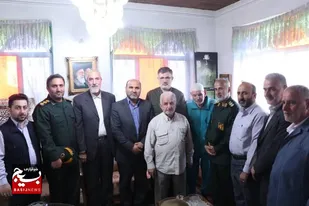 دیدار جامعه کار وتولید استان گیلان با خانواده شهید و رزمنده و کارگر بسیجی