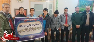 دیدار مسئولان بسیج شاهرود با خانواده شهید مصطفایی+ تصاویر
