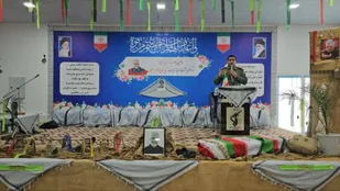 اولین یادواره شهدای سرباز شهرستان طبس