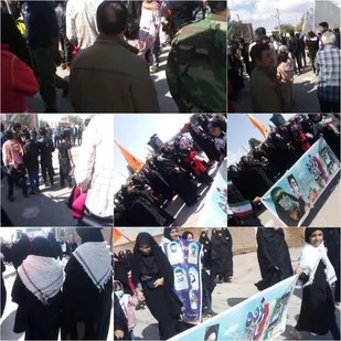 در روز جهانی استکبار ستیزی یوم الله 13 آبان
